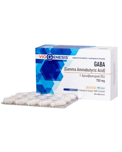 VIOGENESIS GABA 750MG 60CAPS