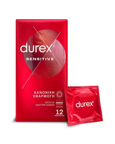 DUREX SENSITIVE ΚΑΝΟΝΙΚΗ ΕΦΑΡΜΟΓΗ 12τμχ