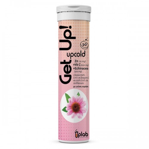 UPLAB GETUP UPCOLD ZINC 10mg + VTI C  600mg + ECHINACEA 300mg 20 ΑΝΑΒΡΑΖΟΝΤΑ ΔΙΣΚΙΑ 