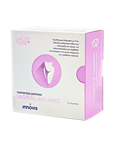 INNOVIS LACTOTUNE VAGINAL BALANCE 10CAPS