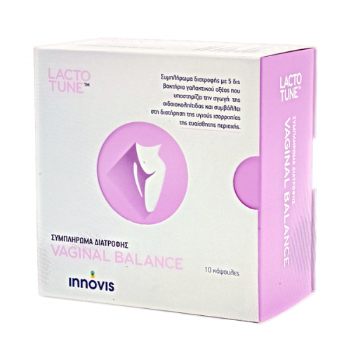 INNOVIS LACTOTUNE VAGINAL BALANCE 10CAPS