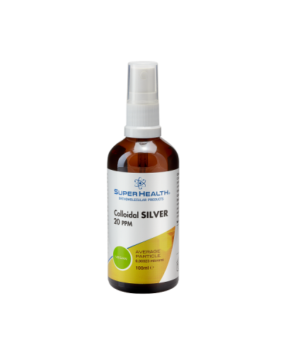 SUPER HEALTH COLLOIDAL SILVER SPRAY 20PPM 100ML