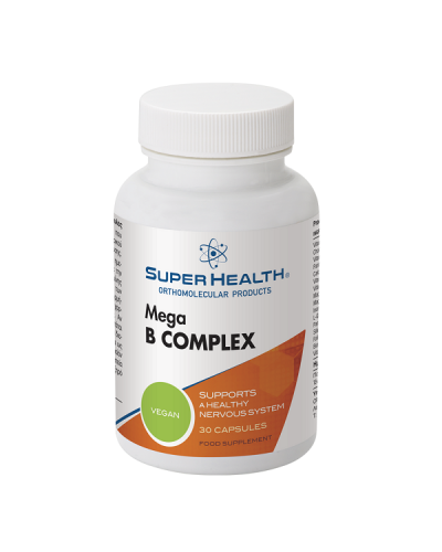 SUPER HEALTH MEGA B COMPLEX 30CAPS