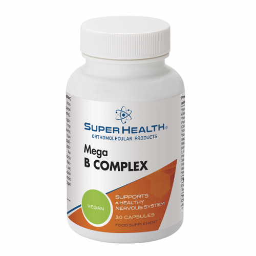 SUPER HEALTH MEGA B COMPLEX 30CAPS