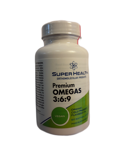 SUPER HEALTH PREMIUM OMEGAS 3:6:9 1000MG 60CAPS