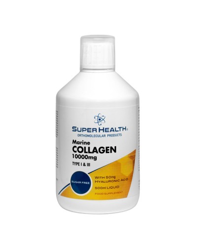 SUPER HEALTH MARINE COLLAGEN 10000MG TYPE I & III 500ML