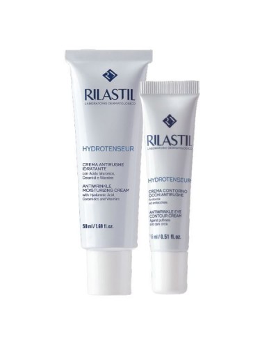 RILASTIL PROMO HYDROTENSEUR ANTIWRINKLE MOISTURISING CREAM 50ML & HYDROTENSEUR ANTIWRINKLE EYE CONTOUR CREAM 15ML