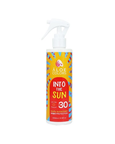 ALOE+COLORS INTO THE SUN BODY SUNSCREEN Spf 30 200ml