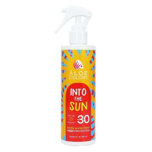 ALOE+COLORS INTO THE SUN BODY SUNSCREEN Spf 30 200ml