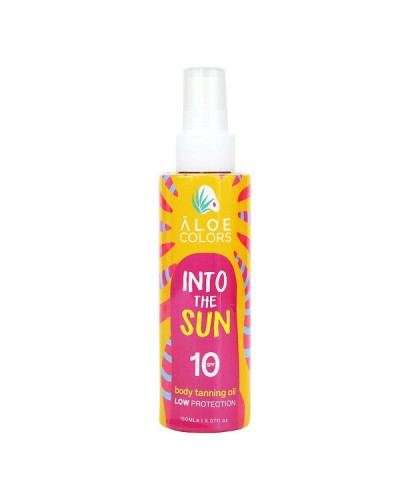 ALOE+COLORS INTO THE SUN TANNING OIL Spf 10 150ml