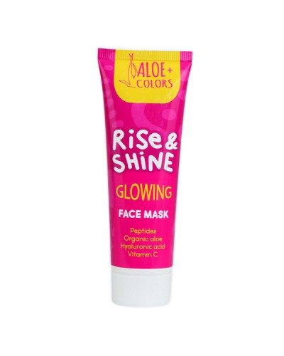 ALOE+COLORS RISE & SHINE GLOWING FACE MASK 60ML