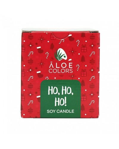 ALOE+COLORS SOY CANDLE HO HO HO 150g