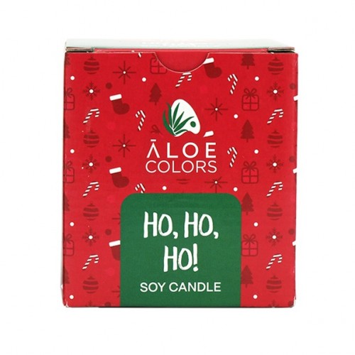 ALOE+COLORS SOY CANDLE HO HO HO 150g