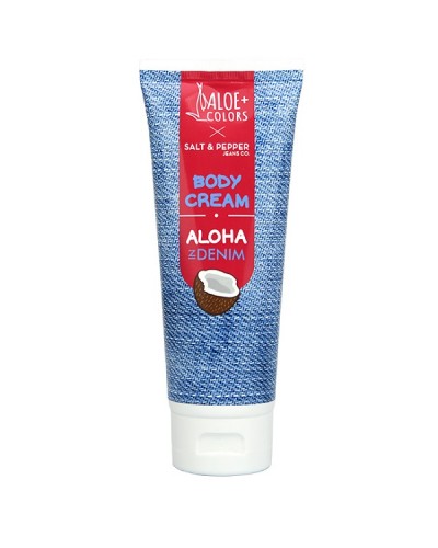 ALOE+COLORS ALOHA IN DENIM BODY CREAM 100ML