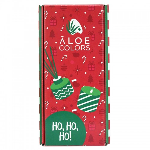 ALOE+COLORS PROMO HO HO HO REED DIFFUSER 80ml + SOY CANDLE 50gr