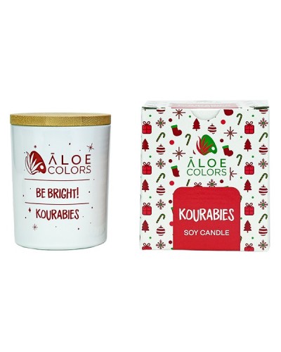 ALOE+COLORS CANDLE KOURABIES 150gr