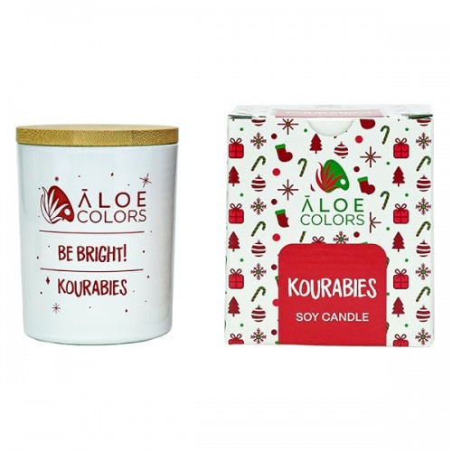 ALOE+COLORS CANDLE KOURABIES 150gr