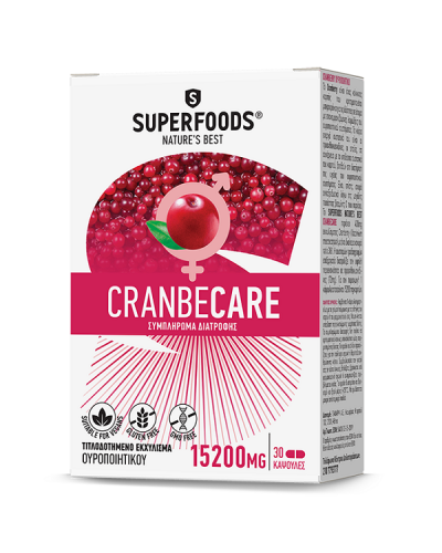 SUPERFOODS CRANBECARE 30CAPS