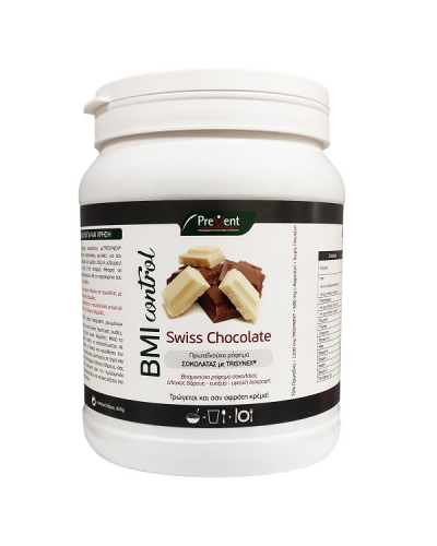 PREVENT BMI CONTROL ΜΕ TRISYNEX SWISS CHOCOLATE 432GR