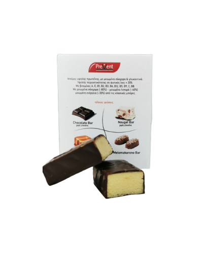 PREVENT ΜΠΑΡΕΣ ΠΡΩΤΕΪΝΗΣ ΜΕ ΒΙΤΑΜΙΝΕΣ CHOCOLATE 36G x 4ΤΜΧ