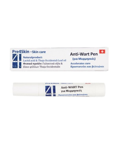 PRE4SKIN ANTI-WART PEN ΓΙΑ ΤΗΝ ΚΑΤΑΠΟΛΕΜΗΣΗ ΤΗΣ ΜΥΡΜΗΓΚΙΑΣ 5ML