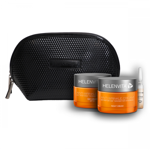 HELENVITA PROMO ANTI-WRINKLE DAY CREAM SPF25 50ML & ANTI-WRINKLE NIGHT CREAM DRY/VERY DRY SKIN 50ML & AMPOULE LIFTING 2ML & ΔΩΡΟ PREMIUM ΝΕΣΕΣΕΡ HELENVITA PROMO ANTI-WRINKLE DAY CREAM SPF25 50ML & ANTI-WRINKLE NIGHT CREAM DRY/VERY DRY SKIN 50ML & AMPOULE LIFTING 2ML & ΔΩΡΟ PREMIUM ΝΕΣΕΣΕΡ