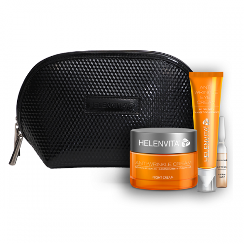 HELENVITA PROMO ANTI-WRINKLE NIGHT CREAM NORMAL/MIXED SKIN 50ML & ANTI-WRINKLE EYE CREAM 15ML & AMPOULE LIFTING 2ML & ΔΩΡΟ PREMIUM ΝΕΣΕΣΕΡ HELENVITA PROMO ANTI-WRINKLE NIGHT CREAM NORMAL/MIXED SKIN 50ML & ANTI-WRINKLE EYE CREAM 15ML & AMPOULE LIFTING 2ML & ΔΩΡΟ PREMIUM ΝΕΣΕΣΕΡ