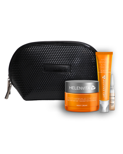 HELENVITA PROMO ANTI-WRINKLE NIGHT CREAM DRY/VERY DRY SKIN 50ML & ANTI-WRINKLE EYE CREAM 15ML & AMPOULE LIFTING 2ML & ΔΩΡΟ PREMIUM ΝΕΣΕΣΕΡ