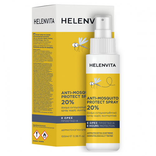 HELENVITA ANTI-MOSQUITO PROTECT SPRAY 20% 100ml