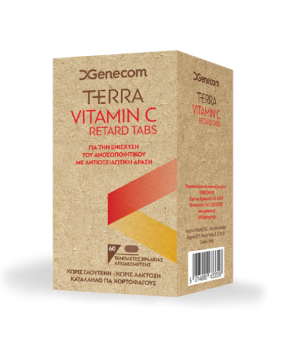 GENECOM TERRA VITAMIN C 60 RETARD TABS