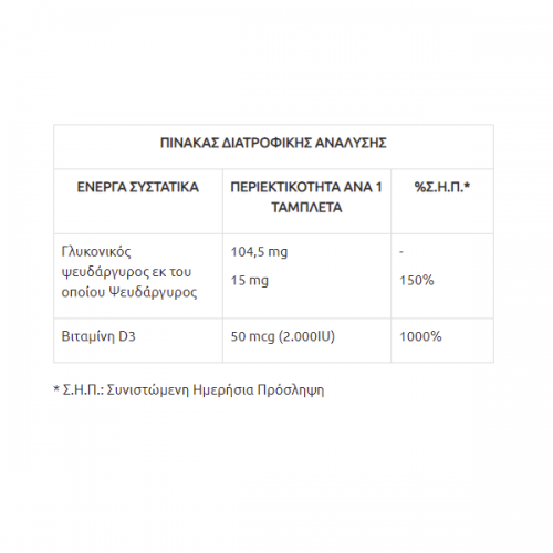 GENECOM TERRA ZINC + D3 PLUS 30TABS