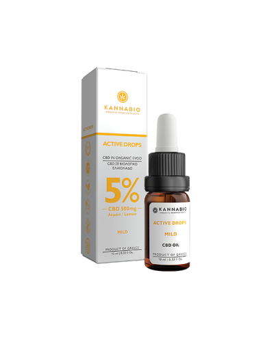 KANNABIO ACTIVE DROPS CBD 5% 10ML