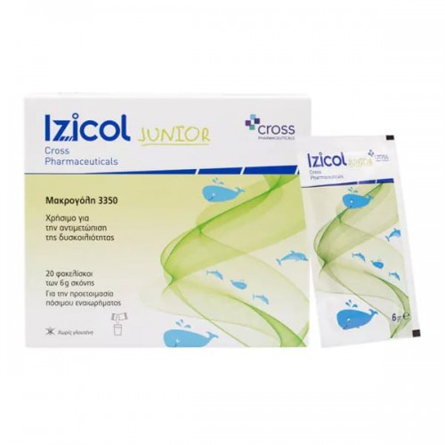 CROSS PHARMA IZICOL JUNIOR 20SACHETS x 6GR