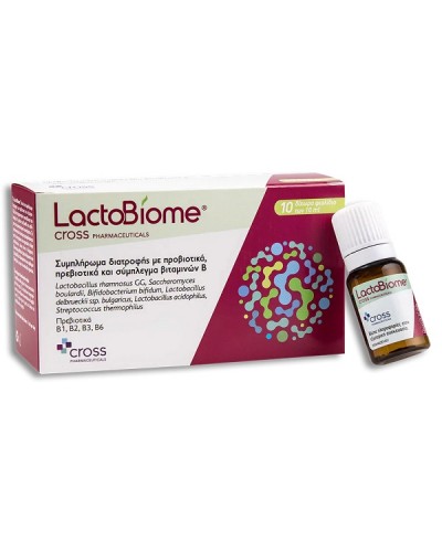 CROSS PHARMA LACTOBIOME 10 ΦΙΑΛΙΔΙΑ x 10ML