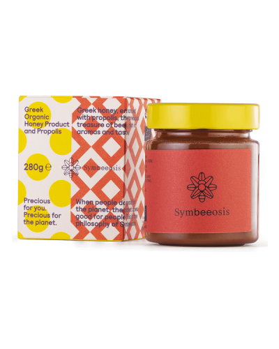 SYMBEEOSIS GREEK ORGANIC HONEY PRODUCT  AND PROPOLIS 280G