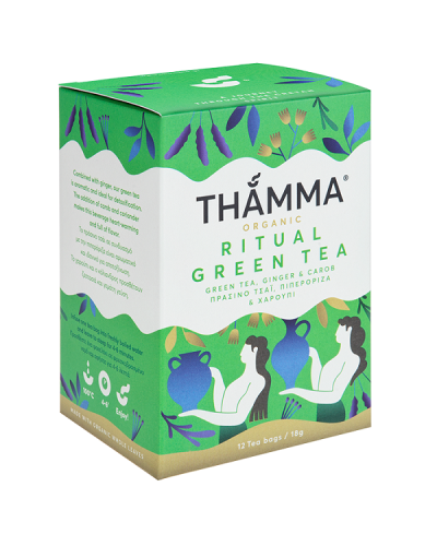 THAMMA RITUAL GREEN TEA BIO 12 ΦΑΚΕΛΑΚΙΑ