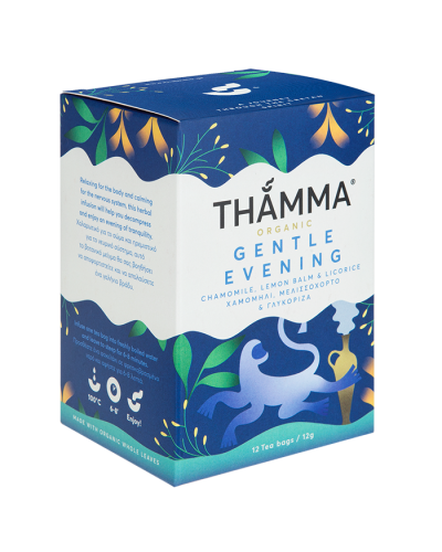 THAMMA GENTLE EVENING TEA BIO 12 ΦΑΚΕΛΑΚΙΑ