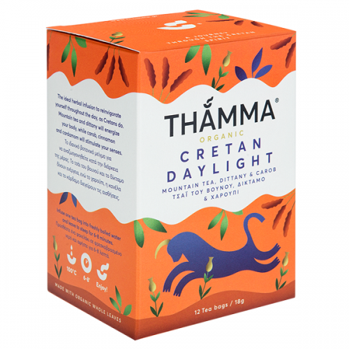 THAMMA CRETAN DAYLIGHT TEA BIO 12 ΦΑΚΕΛΑΚΙΑ