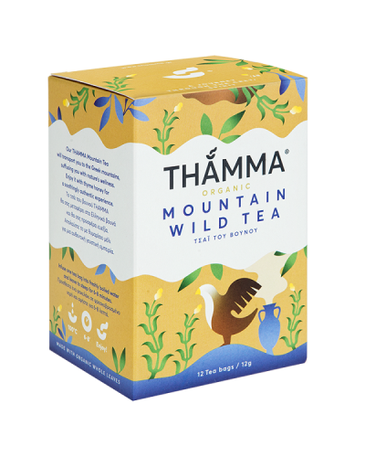 THAMMA MOUNTAIN WILD TEA BIO 12 ΦΑΚΕΛΑΚΙΑ