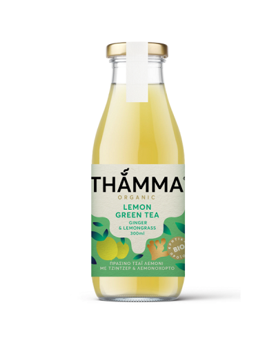 THAMMA ICE TEA LEMON GREEN TEA BIO 300ML