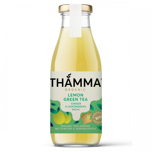 THAMMA ICE TEA LEMON GREEN TEA BIO 300ML