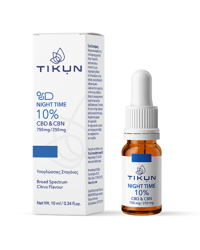 TIKUN CBD NIGHT TIME 10% CBD 750MG & CBN 250MG 10ML