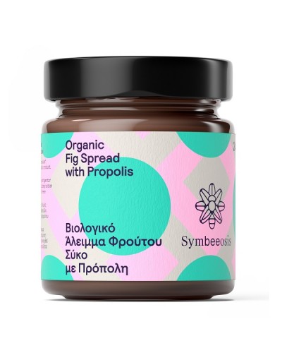 SYMBEEOSIS ORGANIC FIG SPREAD WITH PROPOLIS 240GR