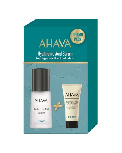 AHAVA PROMO HYALURONIC ACID SERUM 30ml & CREAM 15ml