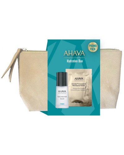 AHAVA PROMO HYALURONIC ACID SERUM 30ml & OSMOTER EYE PATCHES 1 ζευγαρι 