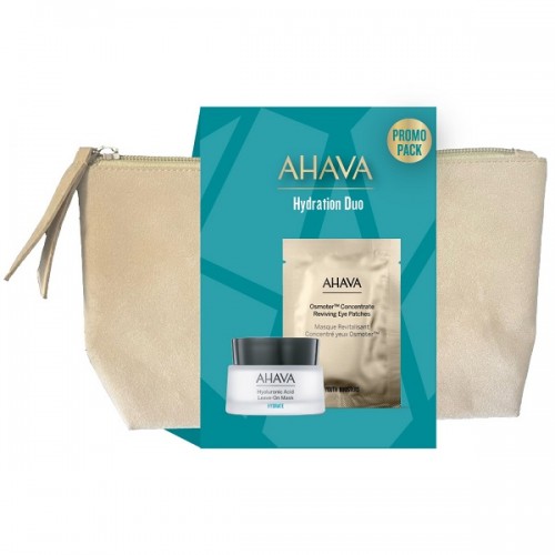 AHAVA PROMO HYALURONIC ACID LEAVE ON MASK 50ml & OSMOTER EYE PATCHES 1 ζευγαρι