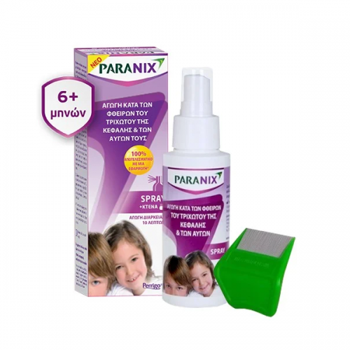 PARANIX TREATMENT SPRAY 100ML + ΚΤΕΝΑ