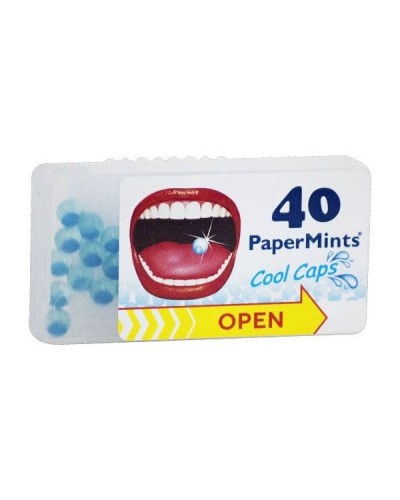 PAPERMINTS COOL CAPS ΠΑΣΤΙΛΙΕΣ ΓΙΑ ΚΑΘΑΡΗ ΑΝΑΠΝΟΗ. ΧΩΡΙΣ ΖΑΧΑΡΗ 40ΤΜΧ