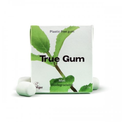 TRUE GUM SUGARFREE MINT ΤΣΙΧΛΕΣ ΧΩΡΙΣ ΖΑΧΑΡΗ ΜΕ ΓΕΥΣΗ ΜΕΝΤΑ 21GR