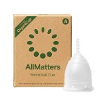 ALLMATTERS (ORGANICUP) MENSTRUAL CUP SIZE Α 1τμχ